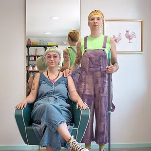 Azra & Stephie – die Betreiberinnen von Salon Salon